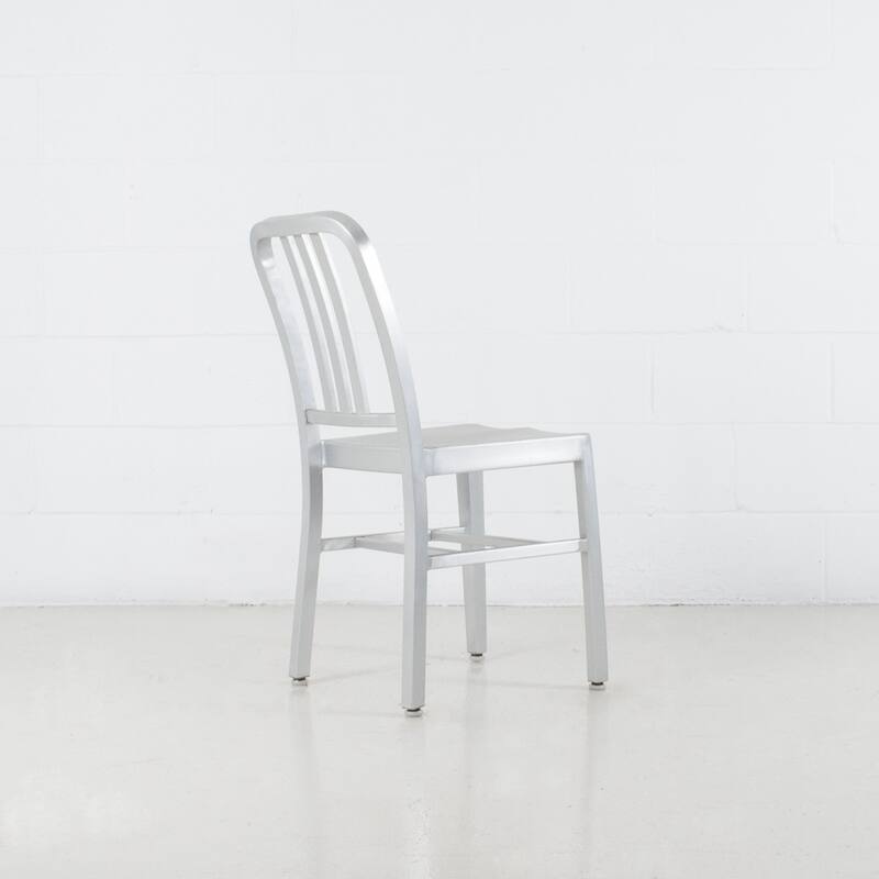 Army Aluminum Side Chair