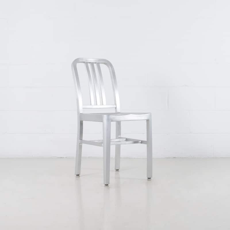 Army Aluminum Side Chair