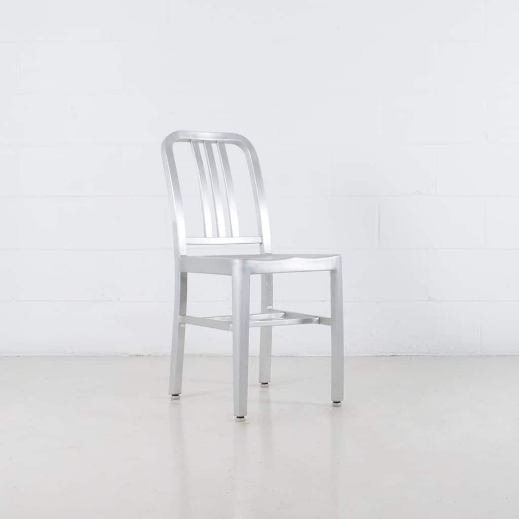 Army Aluminum Side Chair