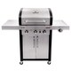 preview thumbnail 1 of 3, Char-Broil Signature TRU-Infrared Series 3-Burner Grill - Silver/Black