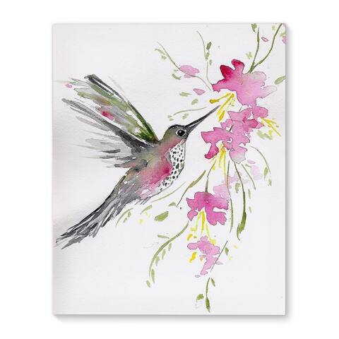 HUMMING BIRD Canvas Art by Kavka Designs