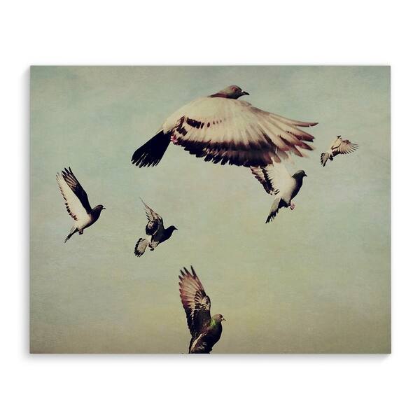 FLIGHT OF THE PIGEONS Canvas Art By Kavka Designs - Bed Bath & Beyond ...