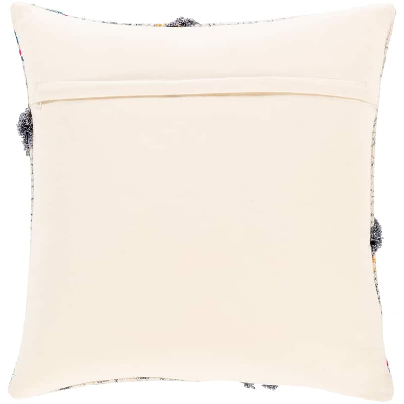 Livabliss Apala Striped Block Print Throw Pillow