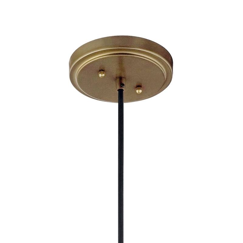 Kichler Lighting Zailey Collection 1-Light Pendant Natural Brass