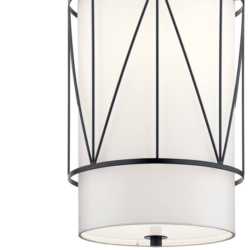 Kichler Lighting Birkleigh 1-Light Pendant Black