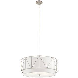 Kichler Lighting Birkleigh 4-Light Pendant Satin Nickel