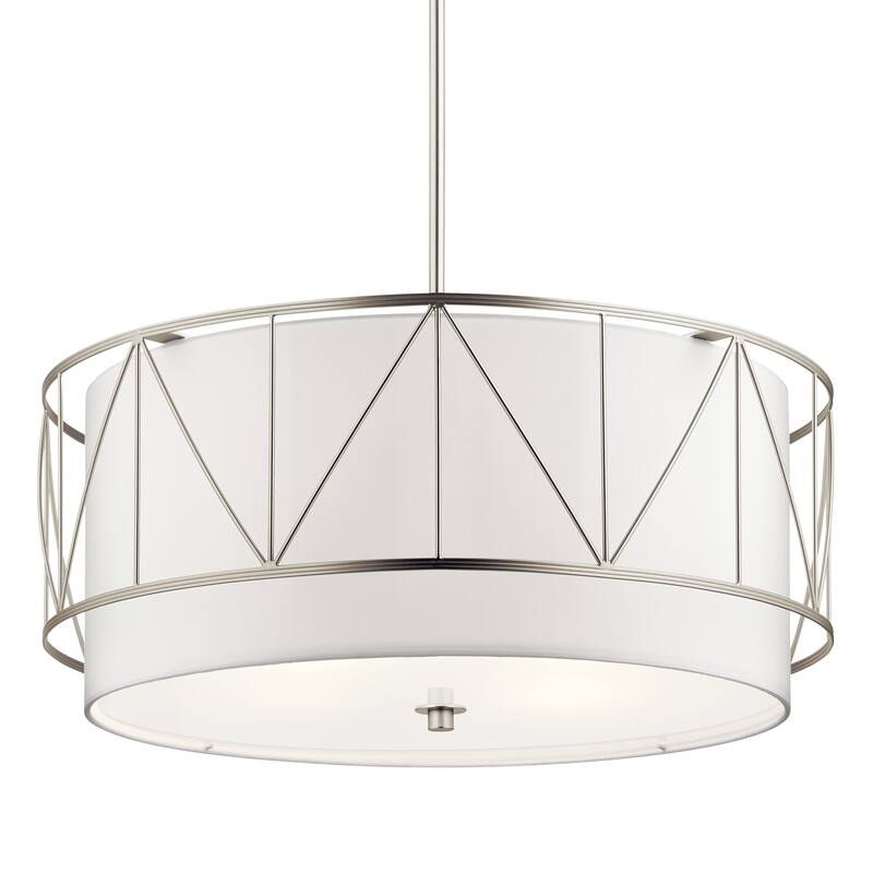 Kichler Lighting Birkleigh 4-Light Pendant Satin Nickel