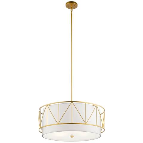 Kichler Lighting Birkleigh 4-Light Pendant Gold