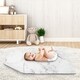 preview thumbnail 3 of 3, Marble Collection Boy or Girl Baby Receiving Security Swaddle Blanket - Grey, Black and White