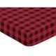 preview thumbnail 4 of 3, Woodland Buffalo Plaid Collection Boy 4pc Nursery Crib Bedding Set - Red and Black Rustic Country Deer Lumberjack Arrow