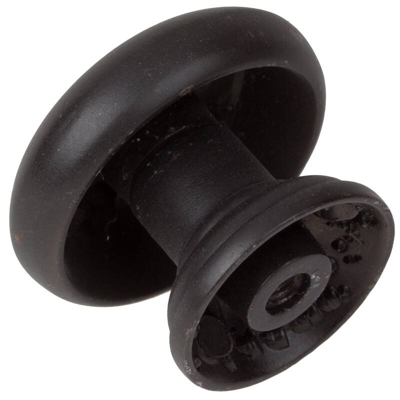 GlideRite 5-Pack 1-1/2 in. Oil Rubbed Bronze Round Mushroom Cabinet Knobs - Oil Rubbed Bronze