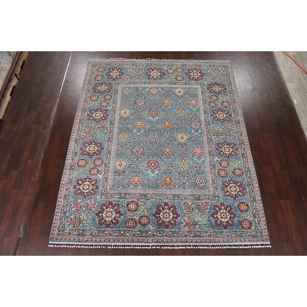 Vegetable Dye Floral Super Kazak Oriental Home Decor Area Rug Handmade 8 2 X 9 10 Overstock 30763527