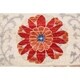 preview thumbnail 6 of 14, Vegetable Dye Paisley Super Kazak Oriental Area Rug Handmade Carpet - 6'2" x 8'11"