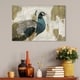 Oliver Gal Animals Wall Art Canvas Prints 'Eastern Peacock' Birds ...