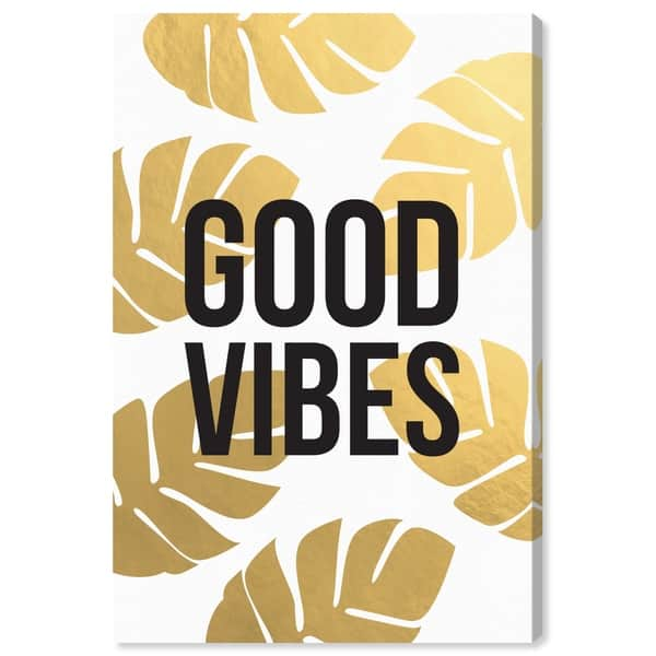 Good vibes only motivational quote on abstract liquid background