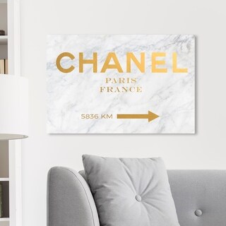 Oliver Gal 137x91cm ShadowBox額入り COUTURE ROAD SIGN - www 