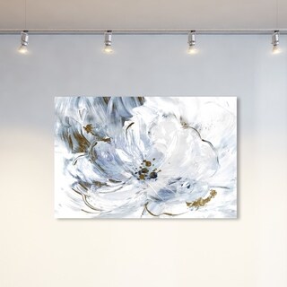 Oliver Gal Abstract Wall Art Canvas Prints 'camellia Evenings' Flowers 