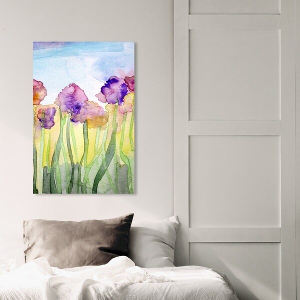Oliver Gal Abstract Wall Art Canvas Prints 'Watercolor