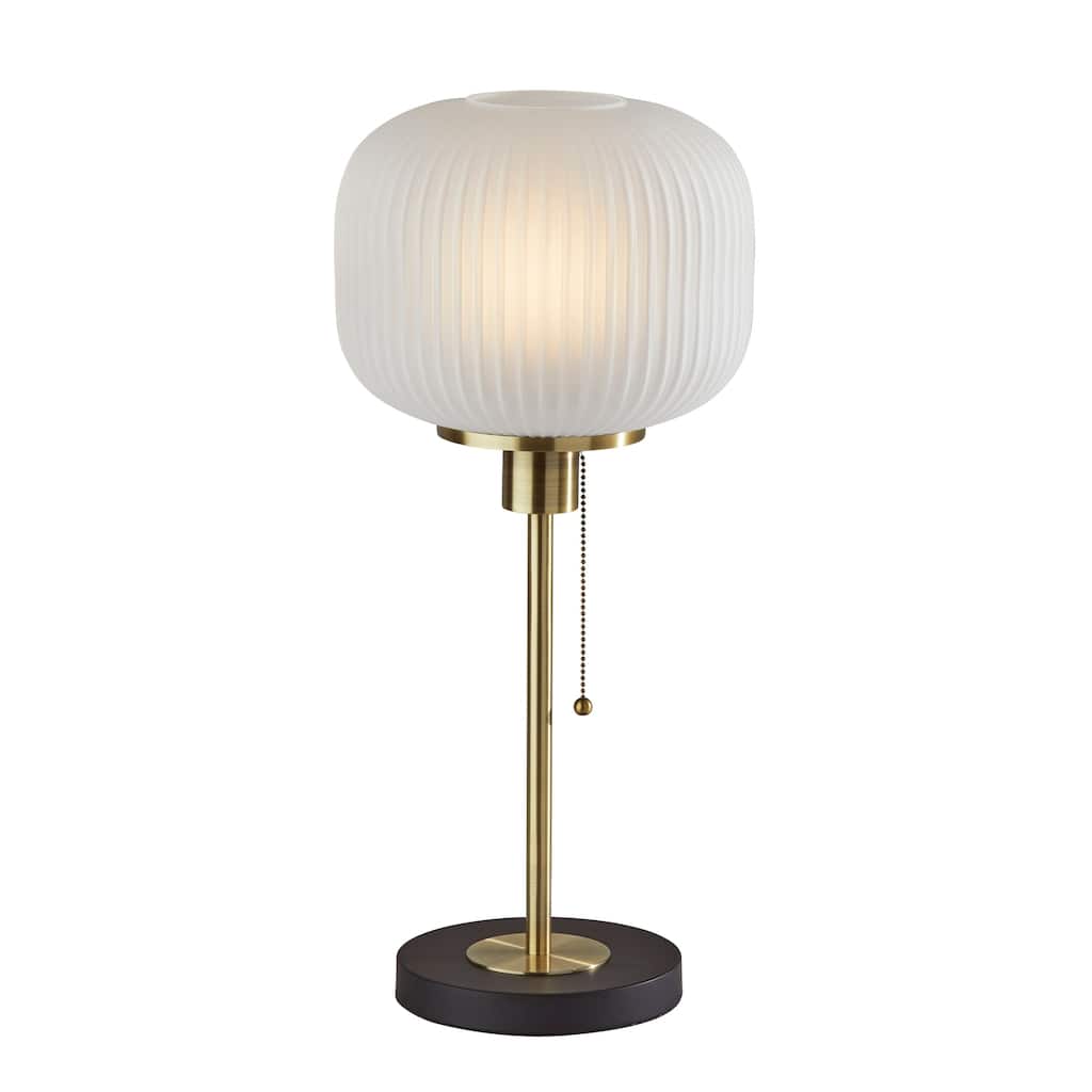 Adesso Antique Brass Hazel Table Lamp