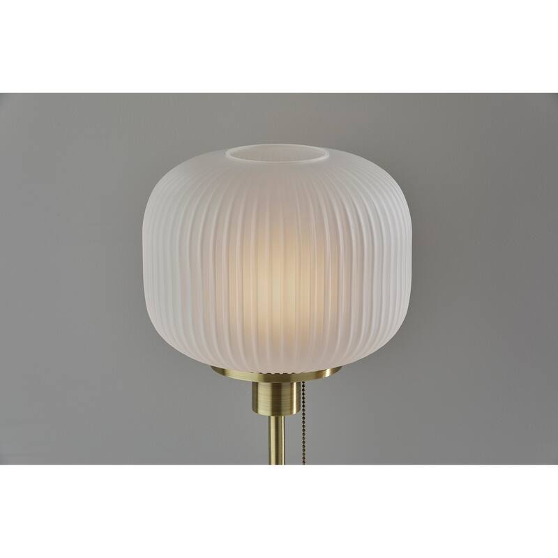Adesso Antique Brass Hazel Table Lamp