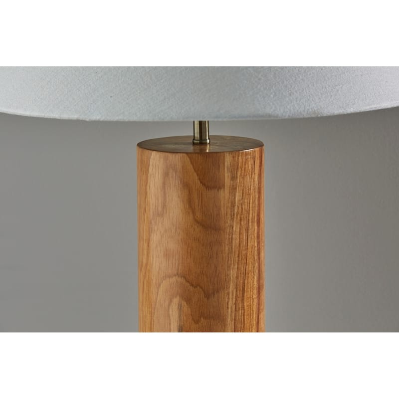 Adesso Martin Wooden Table Lamp