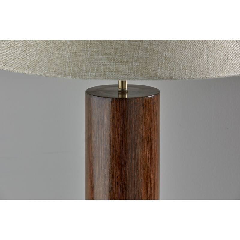 Adesso Martin Wooden Table Lamp