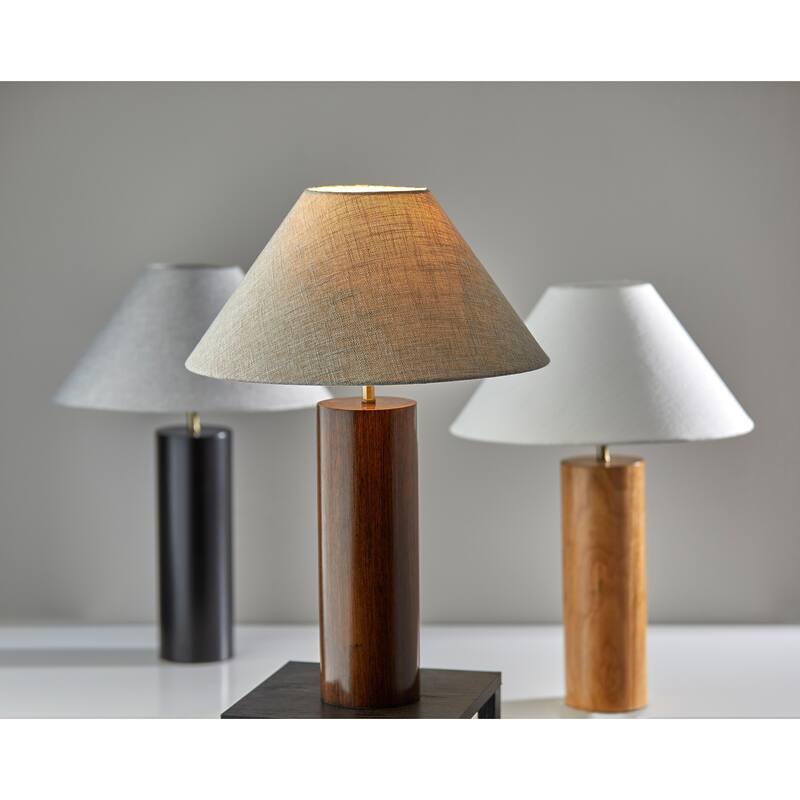 Adesso Martin Wooden Table Lamp