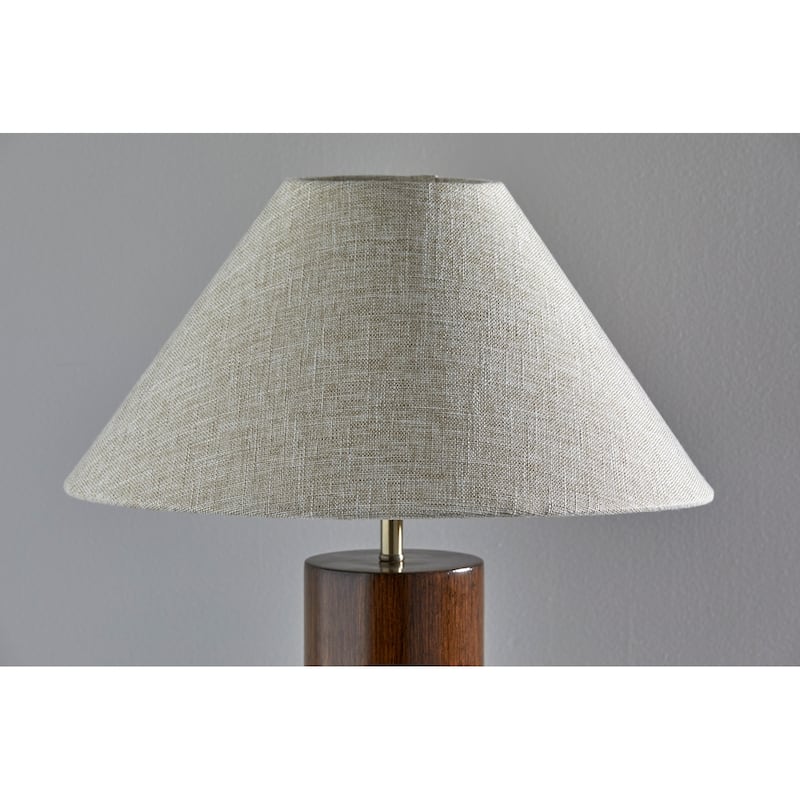 Adesso Martin Wooden Table Lamp