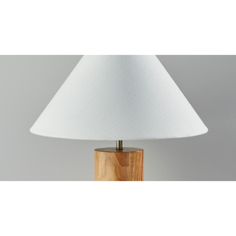 Adesso Martin Wooden Table Lamp