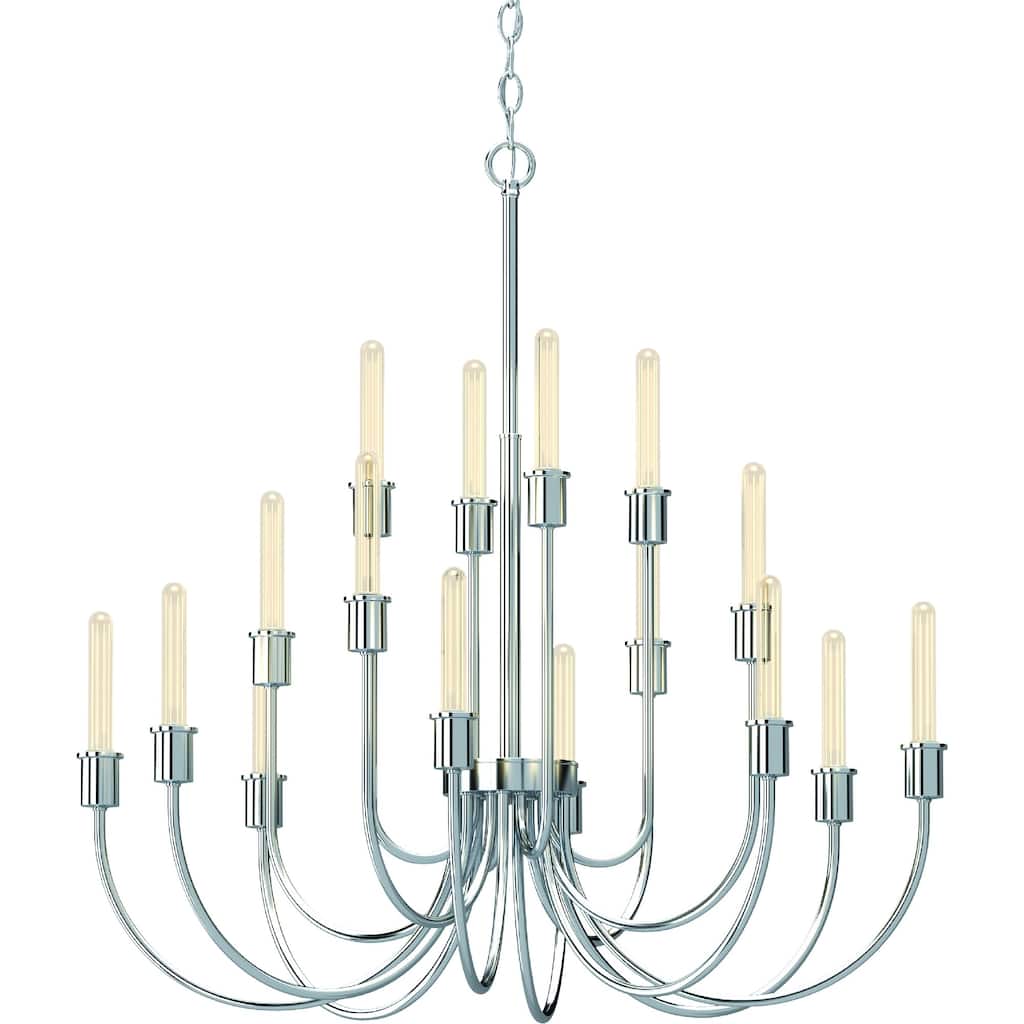 Concord 16-Light Indoor Polished Nickel Chandelier