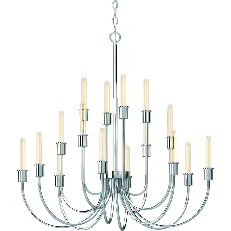 Concord 16-Light Indoor Polished Nickel Chandelier