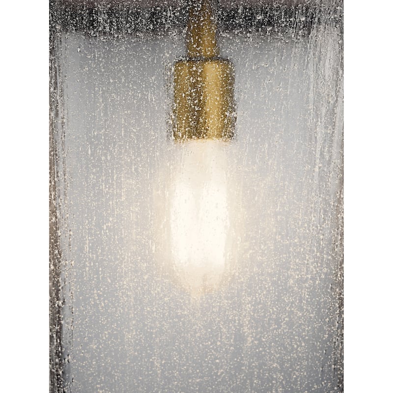 Kichler Lighting Lahden 1-Light Outdoor Wall Light Weathered Zinc