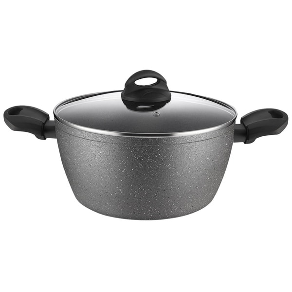 Cooks Standard Dutch Oven Casserole with Glass Lid, 7-Quart Classic  Stainless Steel Stockpot, Silver