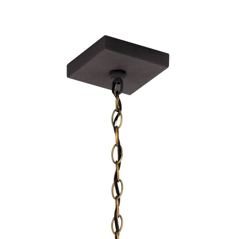Kichler Lighting Lahden 1 Light Pendant/Semi Flush Weathered Zinc