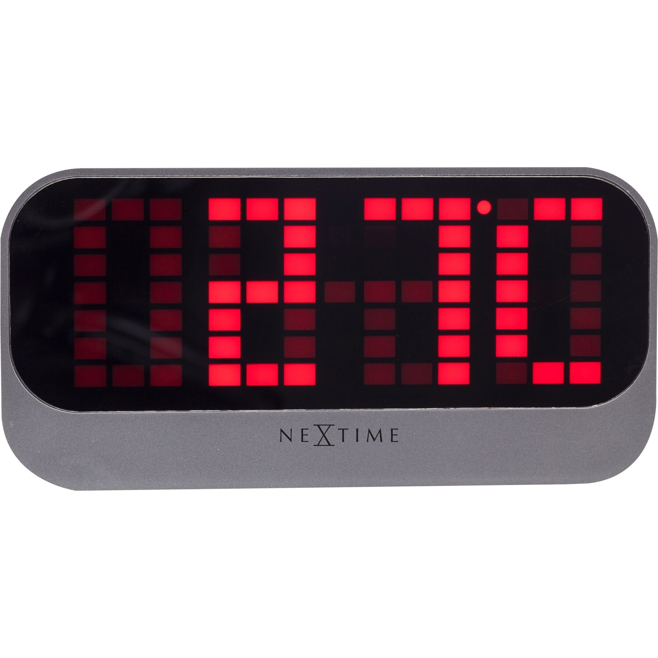 Unek Goods NeXtime Loud Alarm Table Top Clock, 12 and 24 Hour Mode, LED, ABS, Red, Connection - Overstock - 30766809