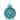 Unek Goods NeXtime Single Bell Table Top Alarm Clock, Metal, Turquoise Face, Yellow Numbers, Battery Operated