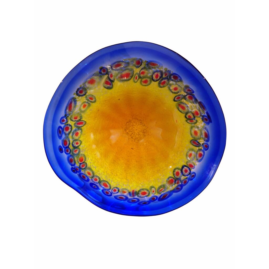 Westwind 9 Hand Blown Art Glass Wall Art Decor