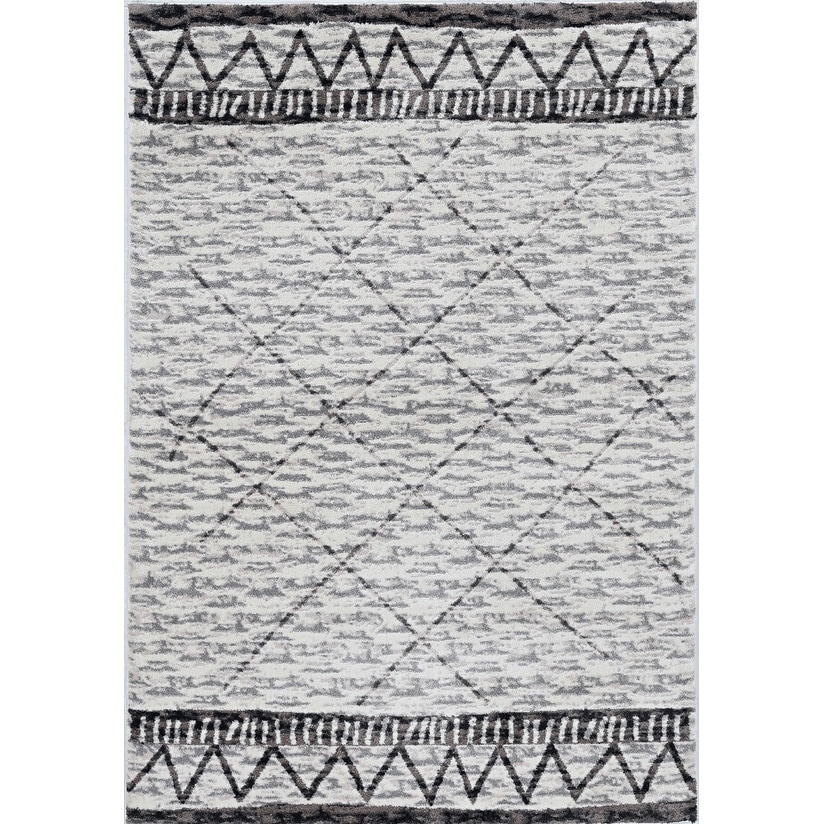 The Curated Nomad Bohemian Trellis Rug