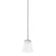 preview thumbnail 2 of 1, Baxley 1-light Pendant Polished Nickel