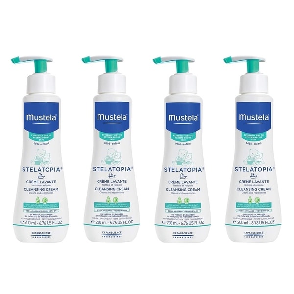 mustela stelatopia creme lavante 200ml