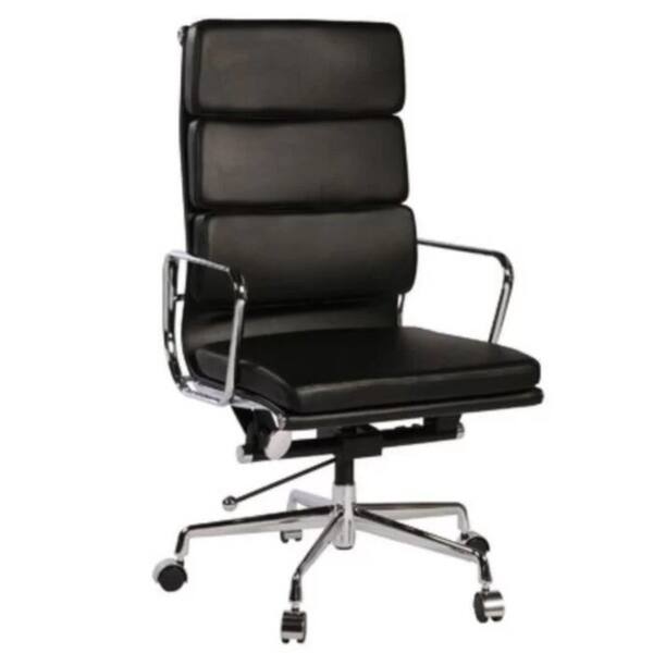 Black PU leather High back Office Chair Bed Bath & Beyond 30767708