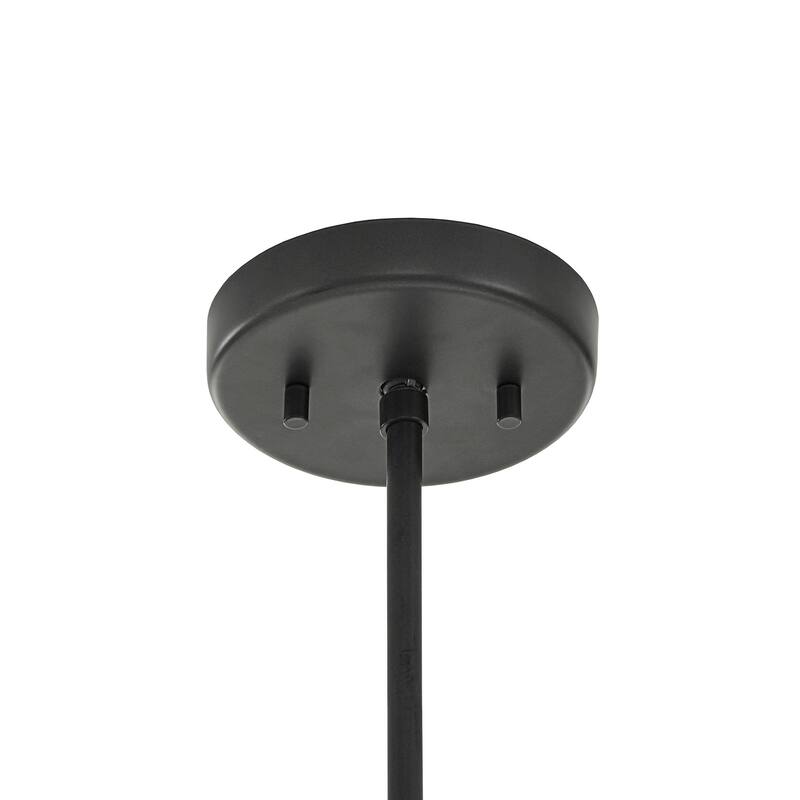 Kayan Matte Black Bold 10-Glass Globe Pendant Light by iNSPIRE Q Bold