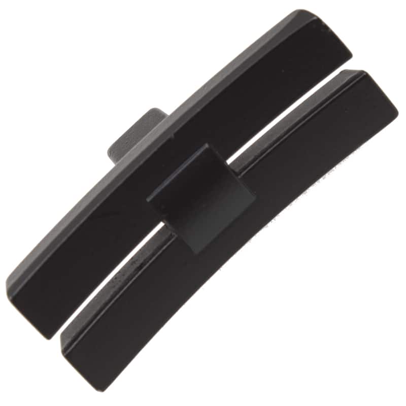 GlideRite 5-Pack 1-7/8 in. Matte Black Dual Bar Cabinet Knobs - Matte Black