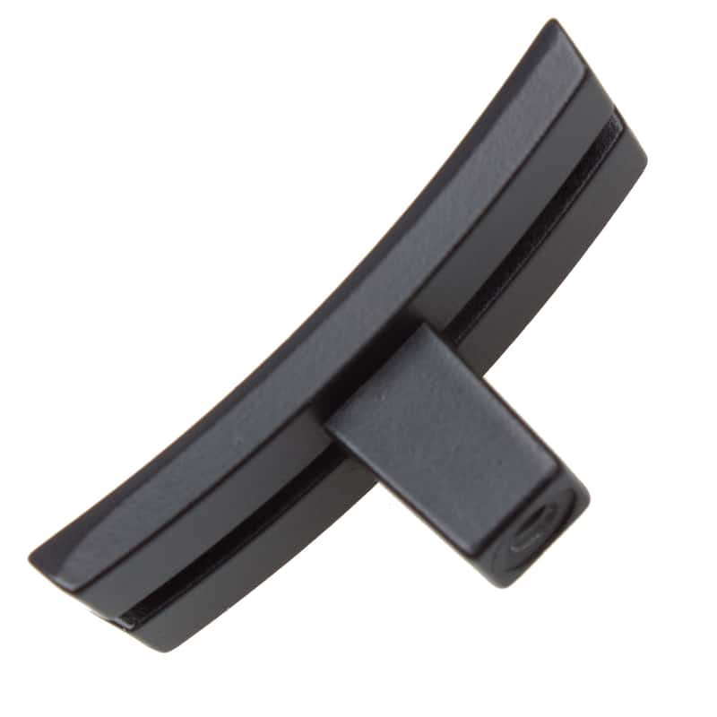 GlideRite 5-Pack 1-7/8 in. Matte Black Dual Bar Cabinet Knobs - Matte Black