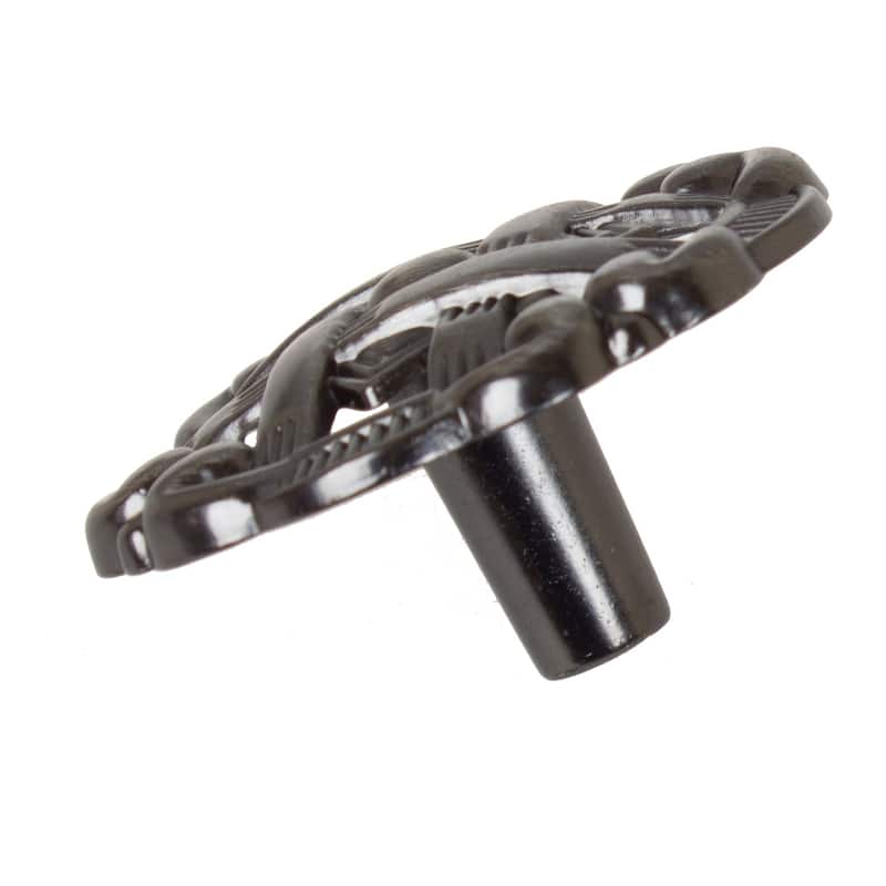 GlideRite 5-Pack 1-3/8" Brushed Pewter Celtic Medallion Cabinet Knobs - Brushed Pewter