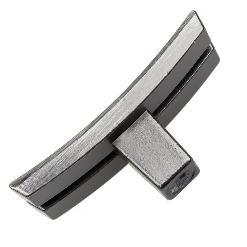 GlideRite 5-Pack 1-7/8 in. Brushed Pewter Dual Bar Cabinet Knobs - Brushed Pewter