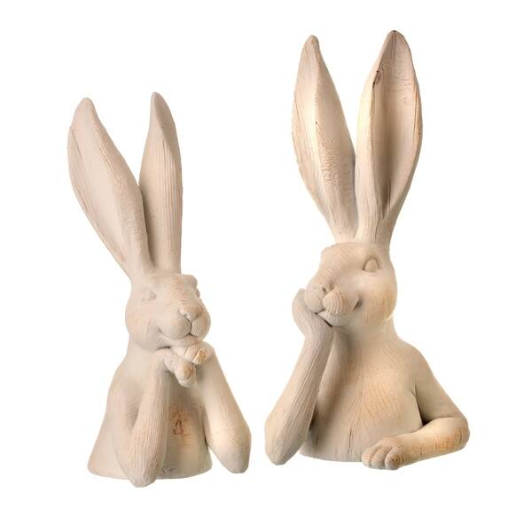 Resin Gentleman Bunny Bust 12