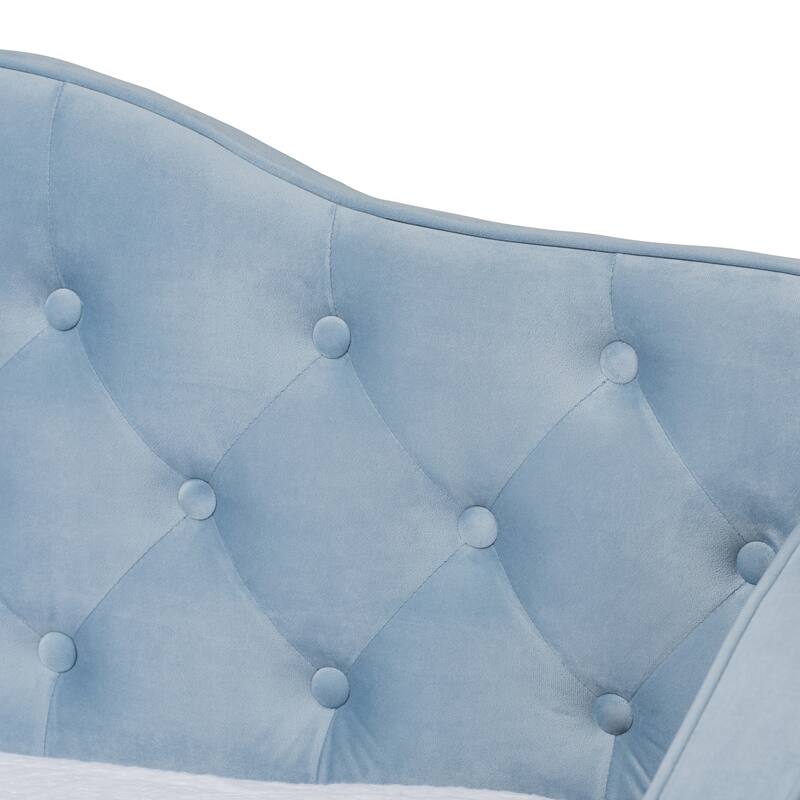 Freda Traditional and Transitional Upholstered Daybed with Trundle