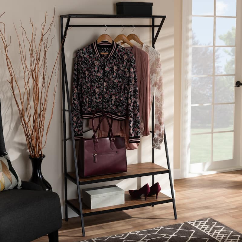 Laima Vintage Rustic Industrial Entryway Coat Hanger