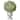 Potted . Pl. Flocked Sage Ball In Urn 11"